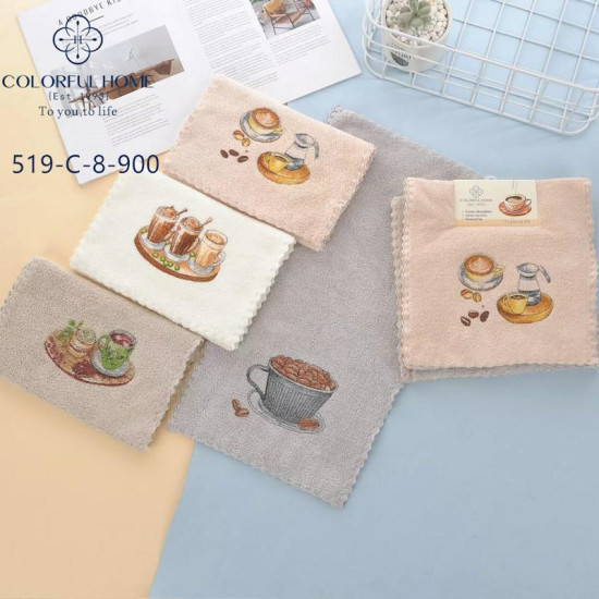 Рушник кухонний із мікрофібри 25х50 см Colorful арт. 519-8