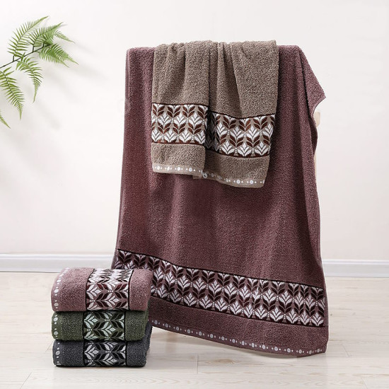 Рушник лицьовий махровий економ 50х90 см Koloco арт. 152-70