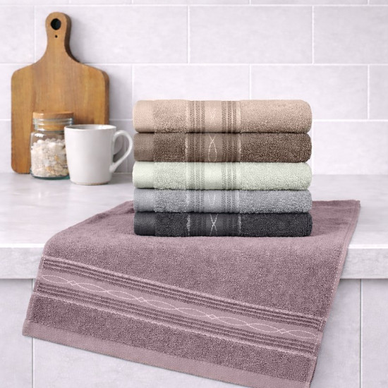 Рушник кухонний махровий 100% бавовна 35x70 см Koloco арт. 653-381