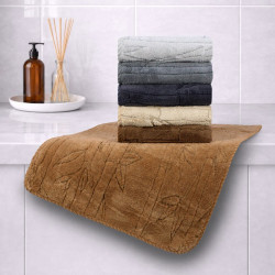 Рушник лицьовий із мікрофібри 50х90 см Koloco арт. 98-930