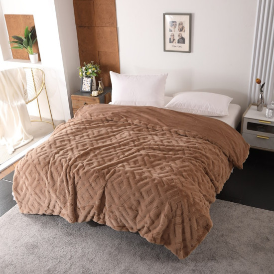 Плед-покривало євро Шиншилла Colorful Ромбік, 200х220 см арт. 03-31/5