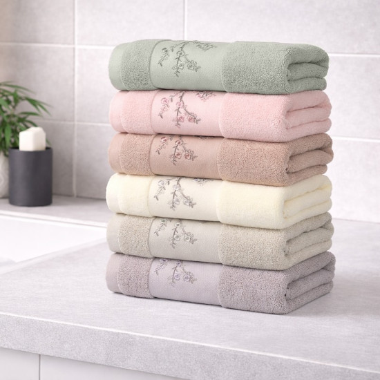 Рушник банний махровий Koloco 70х140 см, 100% бавовна арт. 88-747