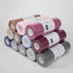 Серветка із мікрофібри багаторазова в рулоні 25х25 см Colorful арт. 546-6