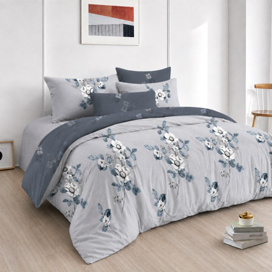 Постільна білизна полуторна з фланелі 150х210 см Colorful арт. 04-67/10