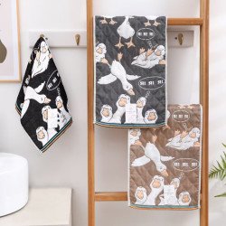 Полотенце кухонное льняное Colorful Гуси 35х70 см арт. 521-8 M