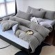 Постельное бельё двуспальное из муслина с простынёй на резинке 180х220 см Colorful арт. 04-90/03