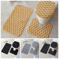 Килимок для ванної та туалету 50х80 та 40х50 Colorful 032-5