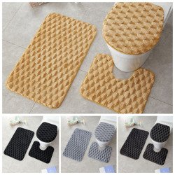 Килимок для ванної та туалету 50х80 та 40х50 Colorful 032-5