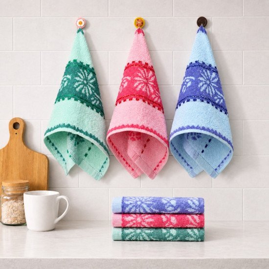 Полотенце кухонное махровое Colorful 25х50 см арт. 7115