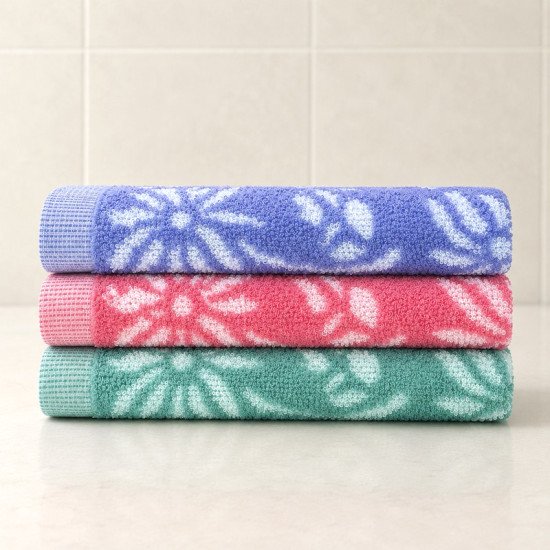 Полотенце кухонное махровое Colorful 25х50 см арт. 7115