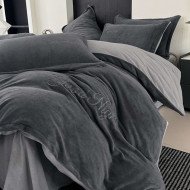 Постільна білизна євро велюрова 200х230 см Good Night Colorful арт. 04-201/01