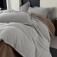 Постільна білизна євро велюрова 200х230 см Good Night Colorful арт. 04-201/03