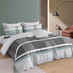Постільна білизна полуторна з фланелі 150х210 см Colorful арт. 04-67/01